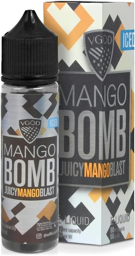 VGOD Mango Bomb 60ml (6mg) – tropical mango candy flavor eliquid
