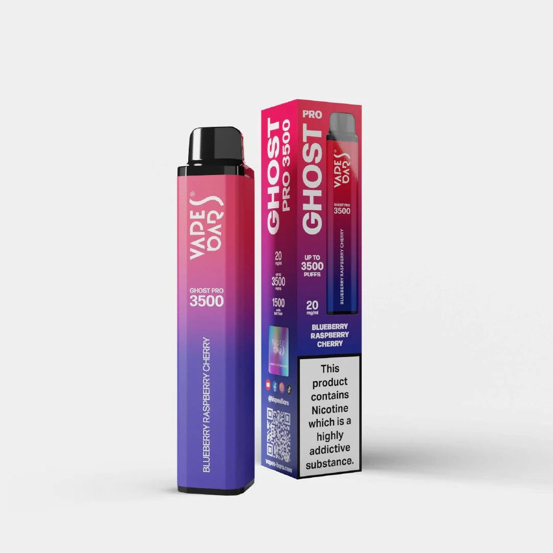 GHOST- PRO BLUEBERRY RASPBERRY CHERRY
