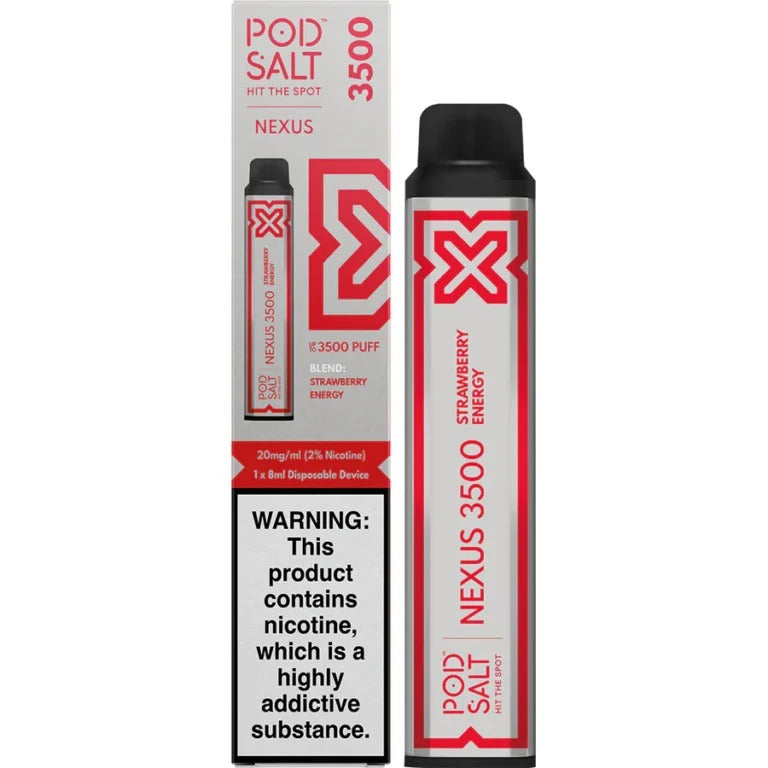 PODSALT - NEXUS BLEND STRAWBERRY ENERGY