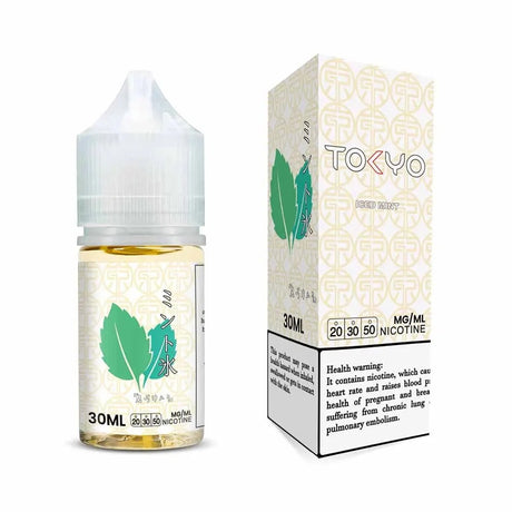 Tokyo Iced Mint 30mg SaltNic 30ml – strong spearmint menthol
flavored vape juice