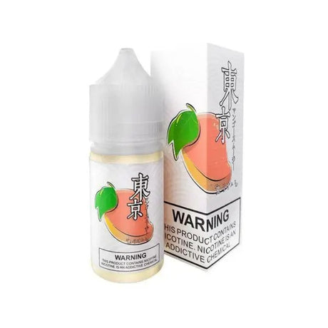 Tokyo Iced Mango 30mg Salt Nic 30ml – sweet tropical mango
with a cool menthol exhale e-liquid