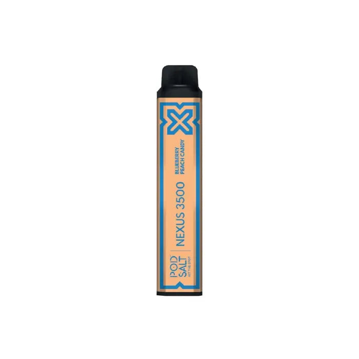 Pod Salt Nexus Blueberry Peach Candy 3500 puff disposable vape
pen – 2% nic salt, 1350mAh