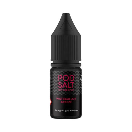 Pod Salt Watermelon Breeze 20mg Nic Salt – sweet watermelon
with a cool breeze flavor e-liquid