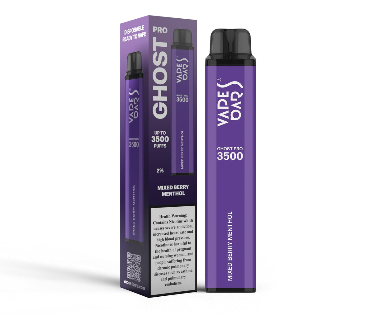 GHOST - PRO MIXED BERRY MENTHOL